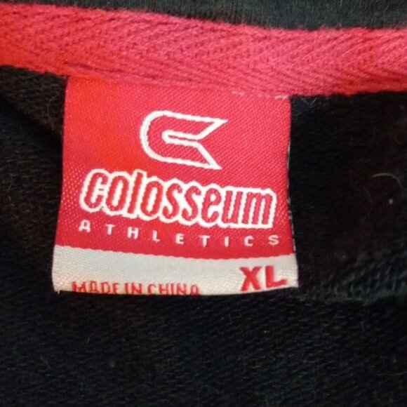 Colosseum Athletics XL Stanford University Boys Black Red Full-Zip Track Jacket - Picture 5 of 6